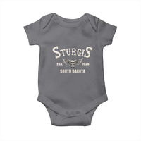 Sturgis South Dakota Est 1938 Motorcycle Biker Skull Baby Onesie