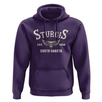 Sturgis South Dakota Est 1938 Motorcycle Biker Skull Hoodie