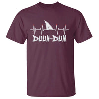 Funny Shark Heartbeat EKG Dunn Ocean Wildlife T Shirt