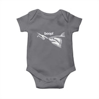 Boop Shark Meme Baby Onesie Funny Nose Touch Shark Lovers Ocean Life