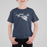 Boop Shark Meme T Shirt For Kid Funny Nose Touch Shark Lovers Ocean Life