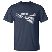 Boop Shark Meme T Shirt Funny Nose Touch Shark Lovers Ocean Life