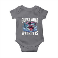 Funny Shark Guess What Week It Is Baby Onesie Shark Awareness Support Ocean Summer