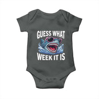 Funny Shark Guess What Week It Is Baby Onesie Shark Awareness Support Ocean Summer