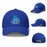 Funny Shark Fin Week Retro Ocean Wildlife Vintage Baseball Cap
