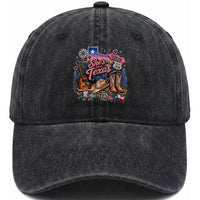 She Is From Texas I Can Tell Washed Cotton Baseball Cap Texas Girl Pride