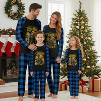 When Life Gives You Lemons Throw Them At People Plaid Pajama Set Skeleton Lemon Jokes