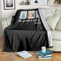 Christian Christmas Throw Blanket The Greatest Gift Of All Jesus Nativity Scene - Wonder Print Shop