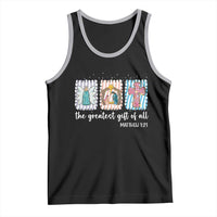 Christian Christmas Tank Top The Greatest Gift Of All Jesus Nativity Scene - Wonder Print Shop