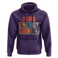 Funny Aura Energy At 67 Hoodie Six Seven Meme Gen Alpha Slang - Wonder Print Shop