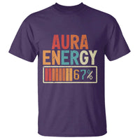 Funny Aura Energy At 67 T Shirt Six Seven Meme Gen Alpha Slang - Wonder Print Shop