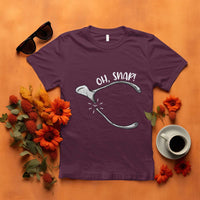 Funny Thanksgiving Oh Snap T Shirt Turkey Wishbone - Wonder Print Shop