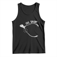 Funny Thanksgiving Oh Snap Tank Top Turkey Wishbone - Wonder Print Shop