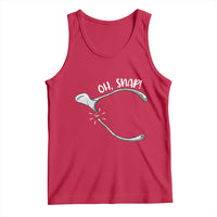 Funny Thanksgiving Oh Snap Tank Top Turkey Wishbone - Wonder Print Shop