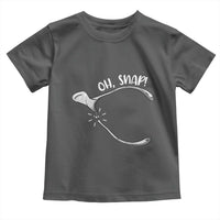 Funny Thanksgiving Oh Snap Toddler T Shirt Turkey Wishbone - Wonder Print Shop