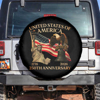 America's 250th Anniversary Spare Tire Cover United States Of America 250th Independence Day Freedom - Wonder Print Shop