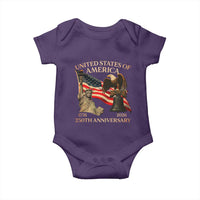 America's 250th Anniversary Baby Onesie United States Of America 250th Independence Day Freedom - Wonder Print Shop