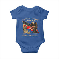 America's 250th Anniversary Baby Onesie United States Of America 250th Independence Day Freedom - Wonder Print Shop