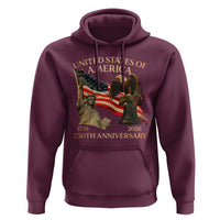 America's 250th Anniversary Hoodie United States Of America 250th Independence Day Freedom - Wonder Print Shop