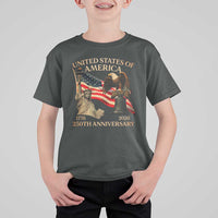America's 250th Anniversary T Shirt For Kid United States Of America 250th Independence Day Freedom - Wonder Print Shop