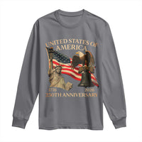 America's 250th Anniversary Long Sleeve Shirt United States Of America 250th Independence Day Freedom - Wonder Print Shop