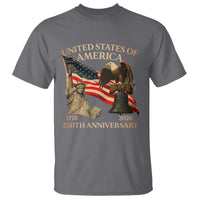 America's 250th Anniversary T Shirt United States Of America 250th Independence Day Freedom - Wonder Print Shop