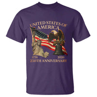 America's 250th Anniversary T Shirt United States Of America 250th Independence Day Freedom - Wonder Print Shop