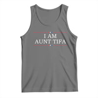 Funny I Am Aunt Tifa Tank Top Political Satire Stars And Stripes - Wonder Print Shop