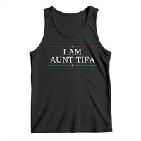 Funny I Am Aunt Tifa Tank Top Political Satire Stars And Stripes - Wonder Print Shop