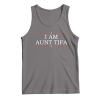 Funny I Am Aunt Tifa Tank Top Political Satire Stars And Stripes - Wonder Print Shop