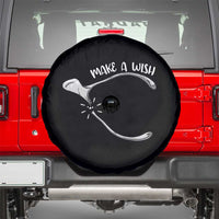 Funny Thanksgiving Turkey Wishbone Spare Tire Cover Make A Wish Chicken Turkey - Wonder Print Shop
