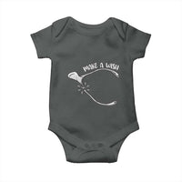 Funny Thanksgiving Turkey Wishbone Baby Onesie Make A Wish Chicken Turkey - Wonder Print Shop