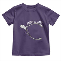 Funny Thanksgiving Turkey Wishbone Toddler T Shirt Make A Wish Chicken Turkey - Wonder Print Shop