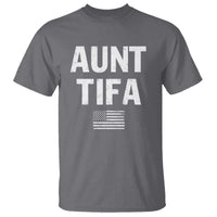 Funny Aunt Tifa T Shirt Political Satire Vintage American Flag - Wonder Print Shop