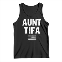 Funny Aunt Tifa Tank Top Political Satire Vintage American Flag - Wonder Print Shop