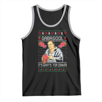 Funny Christmas Mafia Tank Top Gabagool It Is Whats For Dinner Gangster Movie - Wonder Print Shop
