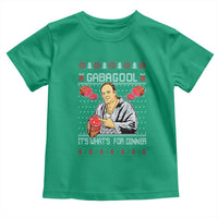 Funny Christmas Mafia Toddler T Shirt Gabagool It Is Whats For Dinner Gangster Movie - Wonder Print Shop
