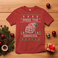 Funny Pass The Gabagool Christmas T Shirt Italian Food - Wonder Print Shop