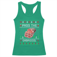Funny Pass The Gabagool Christmas Racerback Tank Top Italian Food - Wonder Print Shop