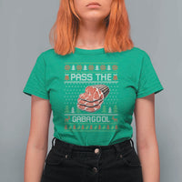 Funny Pass The Gabagool Christmas T Shirt For Women Italian Food - Wonder Print Shop