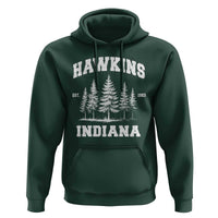 Funny Hawkins Sci Fi Lover Hoodie Indiana Strangers Pine Tree - Wonder Print Shop