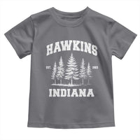 Funny Hawkins Sci Fi Lover Toddler T Shirt Indiana Strangers Pine Tree - Wonder Print Shop