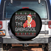 Funny Pass The Gabagool Christmas Spare Tire Cover Italian Food Xmas Mafia Gangster Movie - Wonder Print Shop