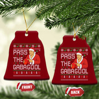 Funny Pass The Gabagool Christmas Ceramic Ornament Italian Food Xmas Mafia Gangster Movie - Wonder Print Shop