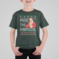 Funny Pass The Gabagool Christmas T Shirt For Kid Italian Food Xmas Mafia Gangster Movie - Wonder Print Shop