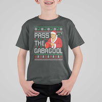 Funny Pass The Gabagool Christmas T Shirt For Kid Italian Food Xmas Mafia Gangster Movie - Wonder Print Shop