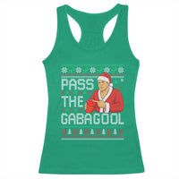 Funny Pass The Gabagool Christmas Racerback Tank Top Italian Food Xmas Mafia Gangster Movie - Wonder Print Shop