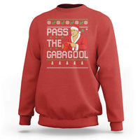 Funny Pass The Gabagool Christmas Sweatshirt Italian Food Xmas Mafia Gangster Movie - Wonder Print Shop