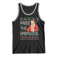 Funny Pass The Gabagool Christmas Tank Top Italian Food Xmas Mafia Gangster Movie - Wonder Print Shop