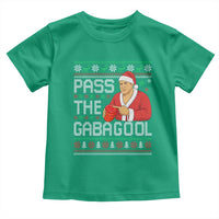Funny Pass The Gabagool Christmas Toddler T Shirt Italian Food Xmas Mafia Gangster Movie - Wonder Print Shop